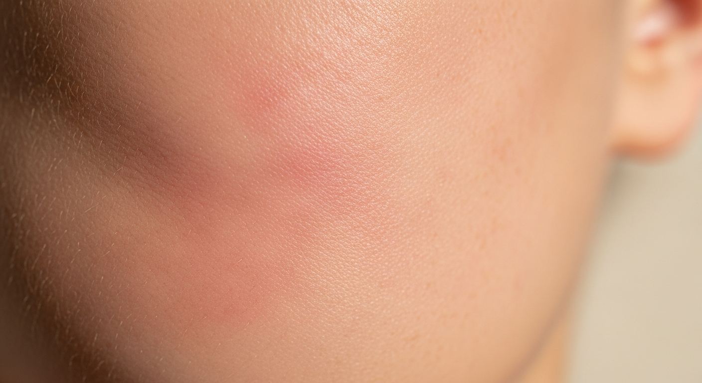 Красные пятна на лице: возможные причины